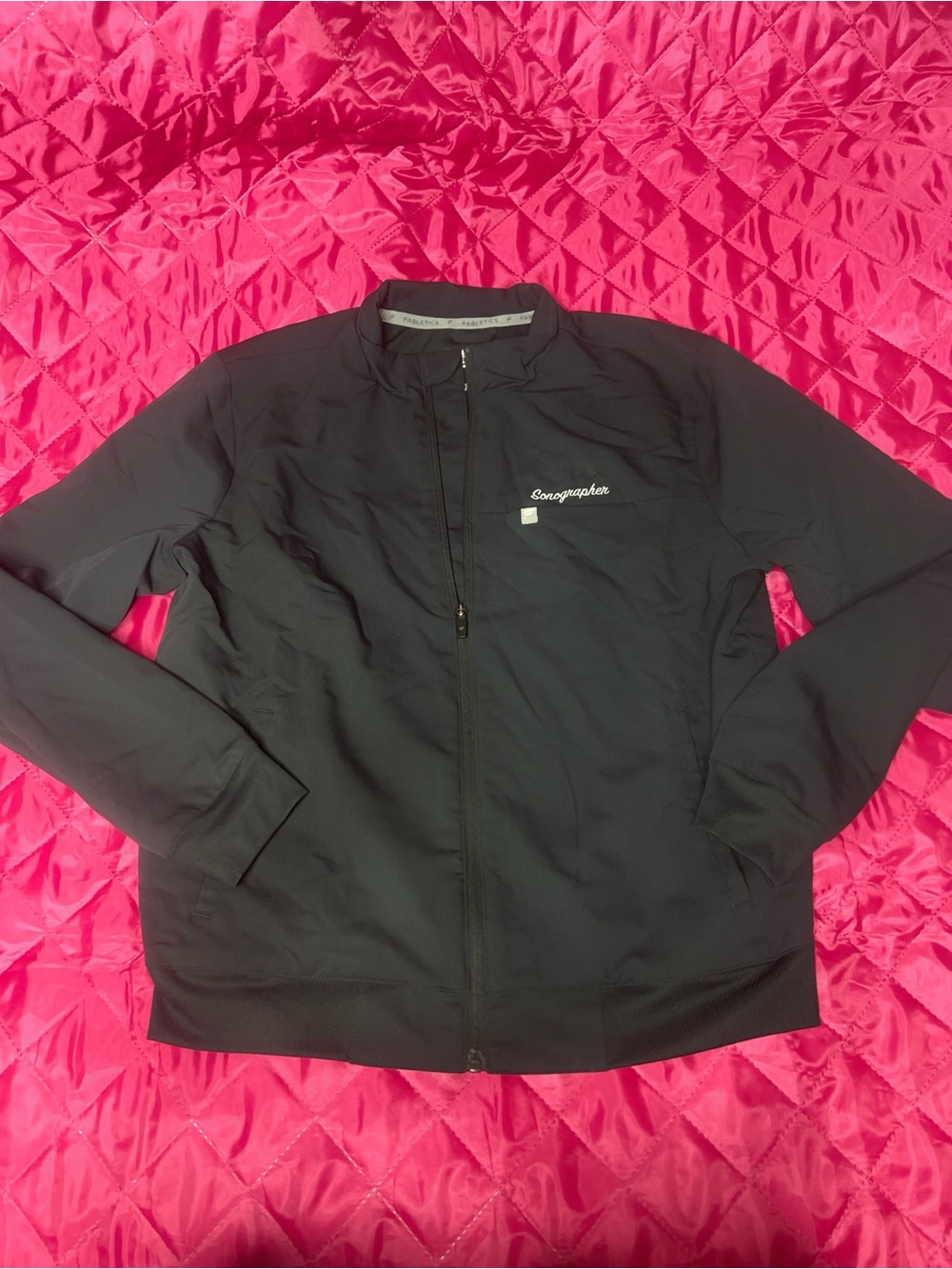 Fabletics scrub jacket